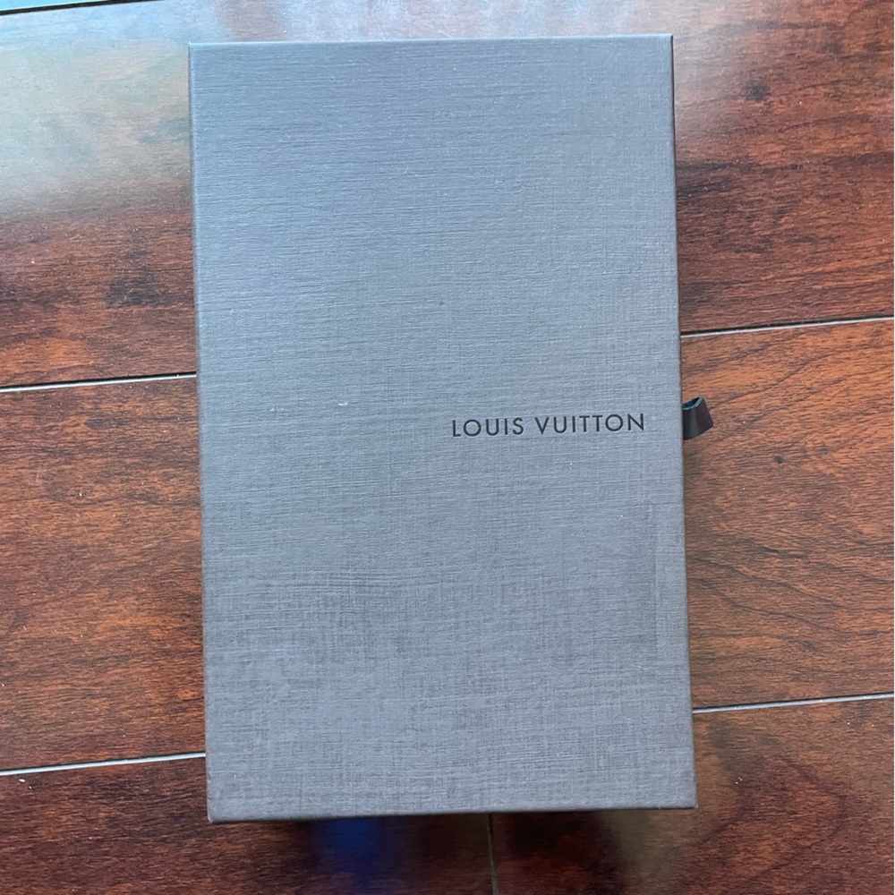 Louis Vuitton Small Slide Bix with Dust Bag Brown and Tan